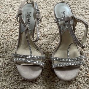 Michael michael kors suede sandals